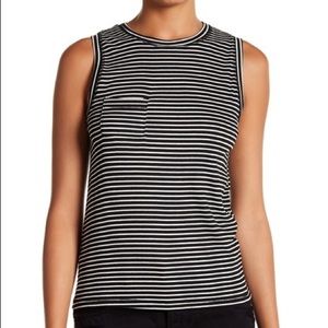 PROJECT SOCIAL T Striped Pocket Tank